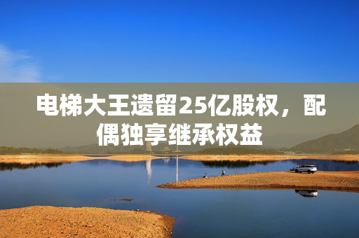 电梯大王遗留25亿股权，配偶独享继承权益