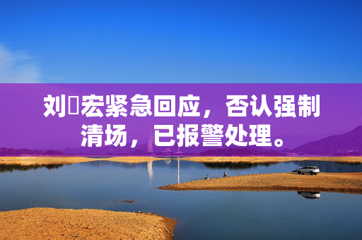 刘畊宏紧急回应，否认强制清场，已报警处理。