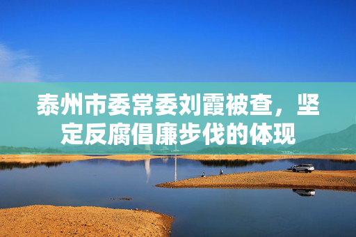 泰州市委常委刘霞被查，坚定反腐倡廉步伐的体现