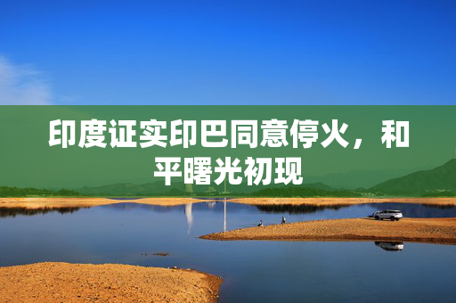印度证实印巴同意停火，和平曙光初现