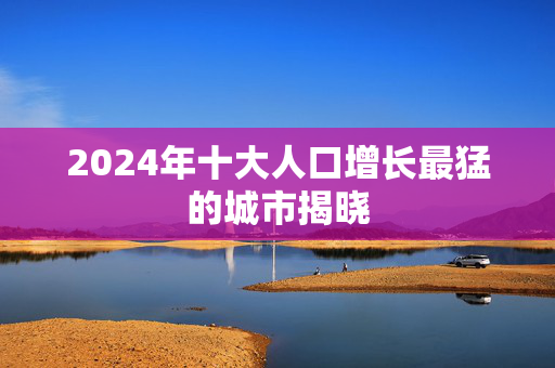 2024年十大人口增长最猛的城市揭晓