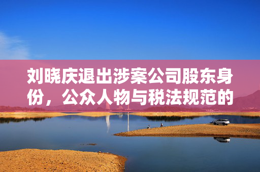 刘晓庆退出涉案公司股东身份，公众人物与税法规范的双重审视