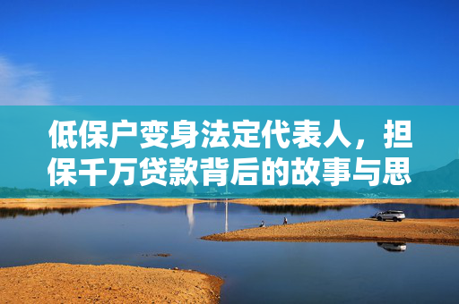 低保户变身法定代表人，担保千万贷款背后的故事与思考