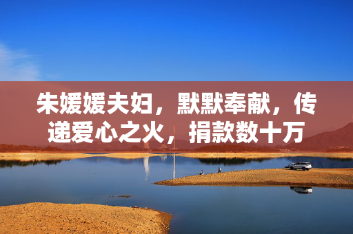 朱媛媛夫妇，默默奉献，传递爱心之火，捐款数十万