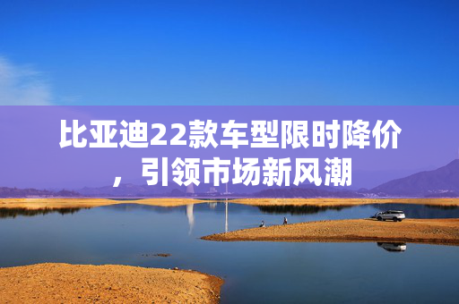 比亚迪22款车型限时降价，引领市场新风潮