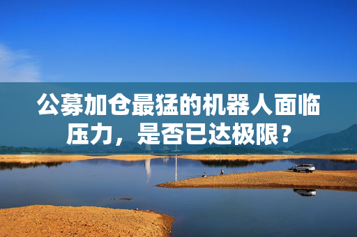 公募加仓最猛的机器人面临压力，是否已达极限？