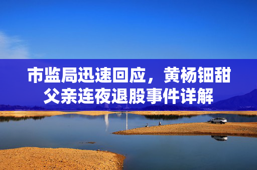 市监局迅速回应，黄杨钿甜父亲连夜退股事件详解