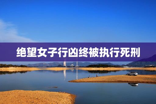 绝望女子行凶终被执行死刑