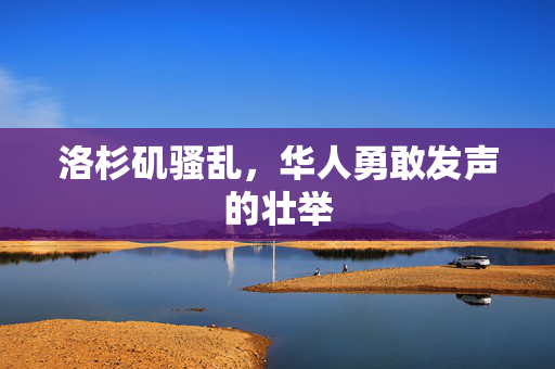 洛杉矶骚乱，华人勇敢发声的壮举