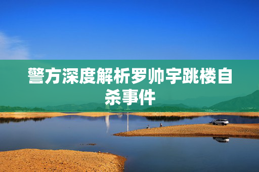 警方深度解析罗帅宇跳楼自杀事件