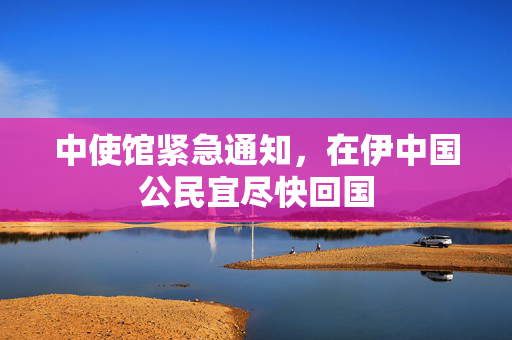 中使馆紧急通知，在伊中国公民宜尽快回国