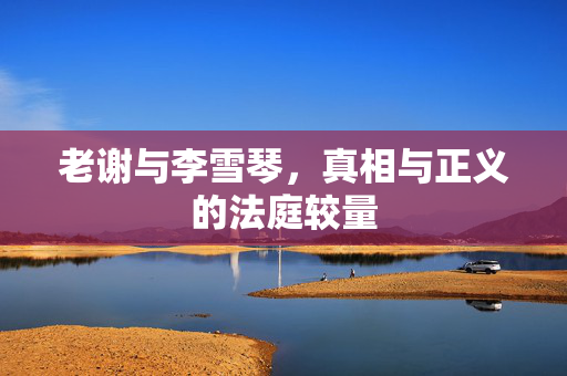 老谢与李雪琴，真相与正义的法庭较量