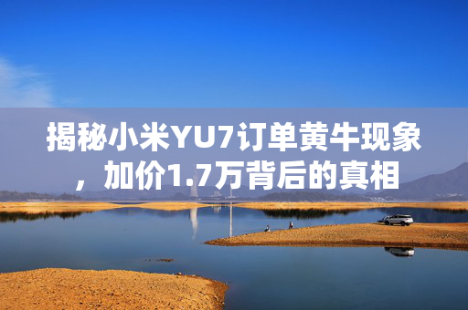 揭秘小米YU7订单黄牛现象，加价1.7万背后的真相