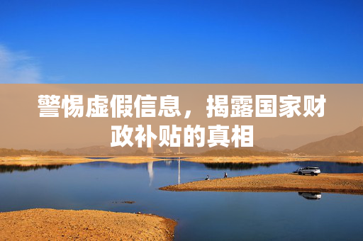 警惕虚假信息，揭露国家财政补贴的真相
