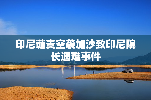 印尼谴责空袭加沙致印尼院长遇难事件