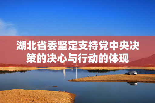 湖北省委坚定支持党中央决策的决心与行动的体现