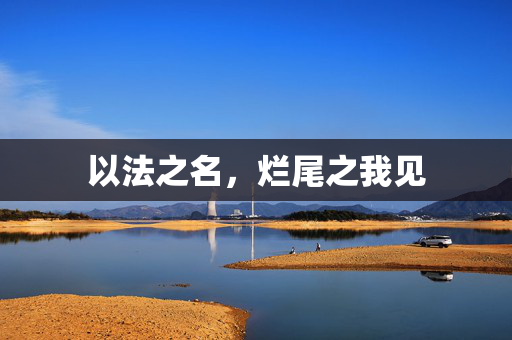 以法之名，烂尾之我见