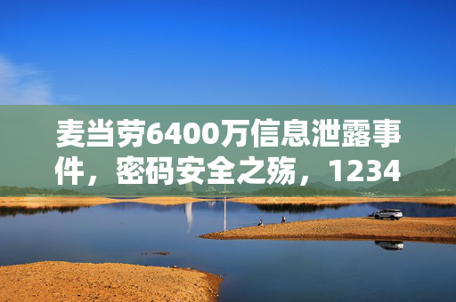 麦当劳6400万信息泄露事件，密码安全之殇，123456当密码的危害与反思