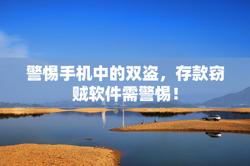 警惕手机中的双盗，存款窃贼软件需警惕！
