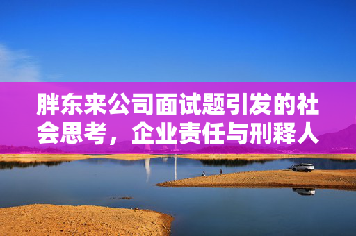 胖东来公司面试题引发的社会思考，企业责任与刑释人员再就业的挑战