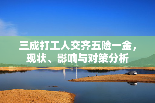 三成打工人交齐五险一金，现状、影响与对策分析