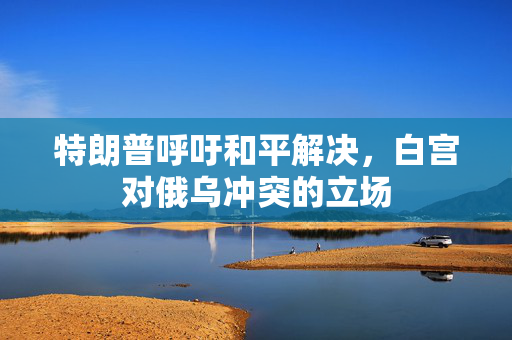 特朗普呼吁和平解决，白宫对俄乌冲突的立场