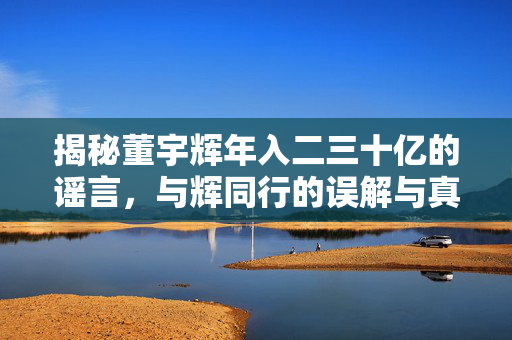 揭秘董宇辉年入二三十亿的谣言，与辉同行的误解与真相