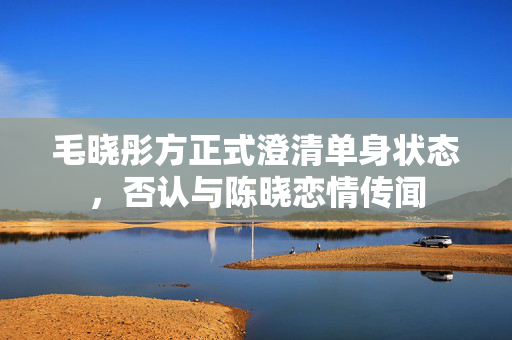 毛晓彤方正式澄清单身状态，否认与陈晓恋情传闻