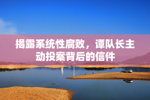 揭露系统性腐败，谭队长主动投案背后的信件