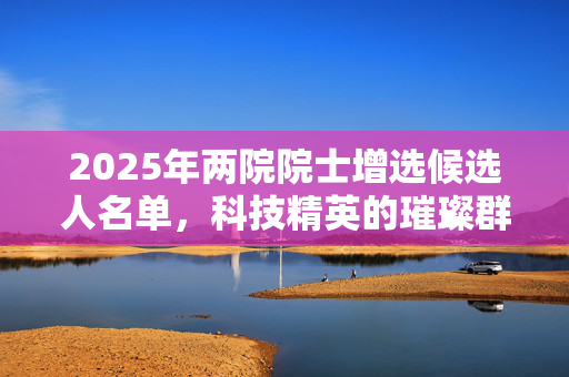 2025年两院院士增选候选人名单，科技精英的璀璨群星