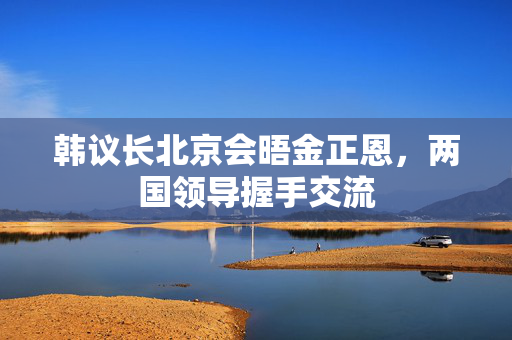 韩议长北京会晤金正恩，两国领导握手交流
