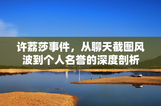 许荔莎事件，从聊天截图风波到个人名誉的深度剖析