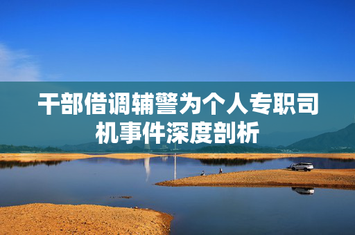 干部借调辅警为个人专职司机事件深度剖析