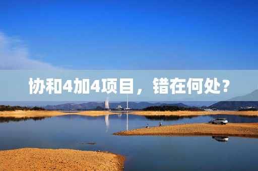 协和4加4项目，错在何处？