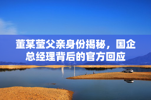 董某莹父亲身份揭秘，国企总经理背后的官方回应